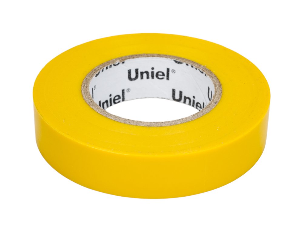 Изоляционная лента Uniel 20/15/10 YEL UIT-135P 04506