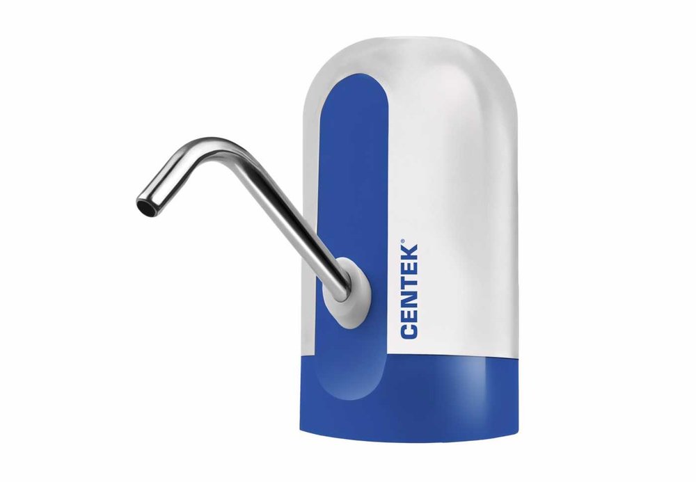 Электрическая помпа Centek 1.2 л/мин, 5 Вт, 1 насос, Li 1200 мАч, USB зарядка, LED CT-3000 White