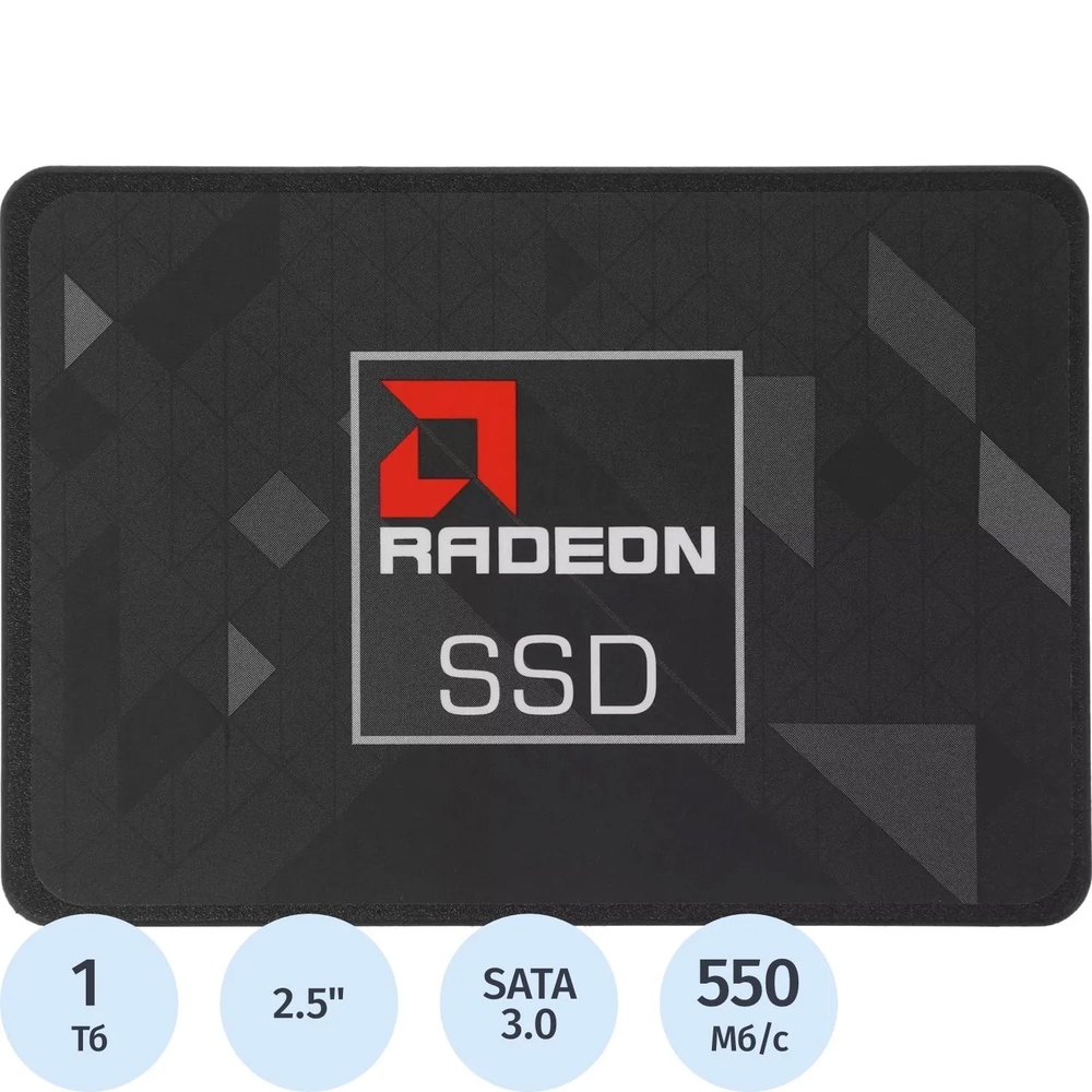 SSD накопитель AMD SATA-III 1TB R3SL1024G2 Radeon R3 2.5
