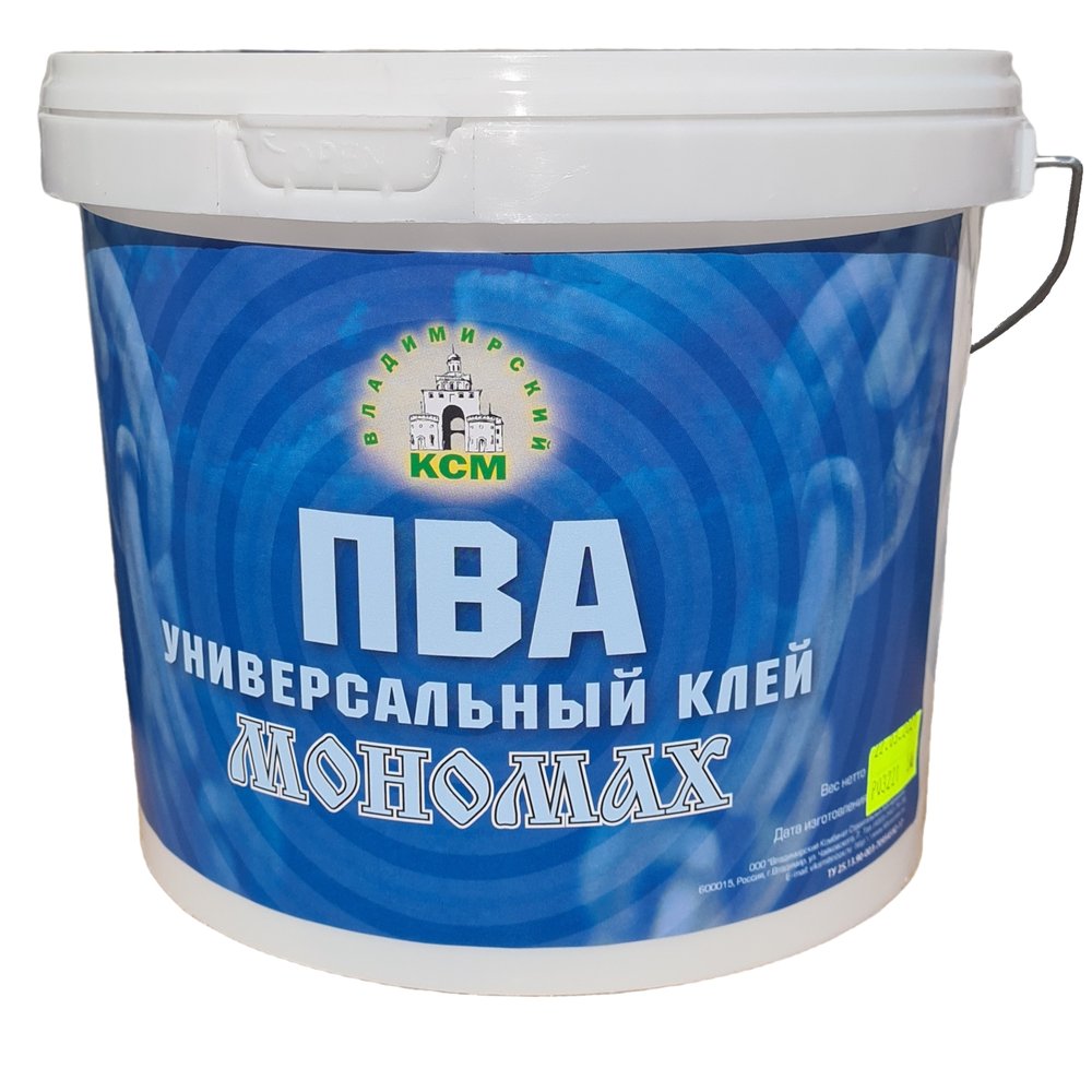 Универсальный клей Мономах ПВА 5л 2пвау5б