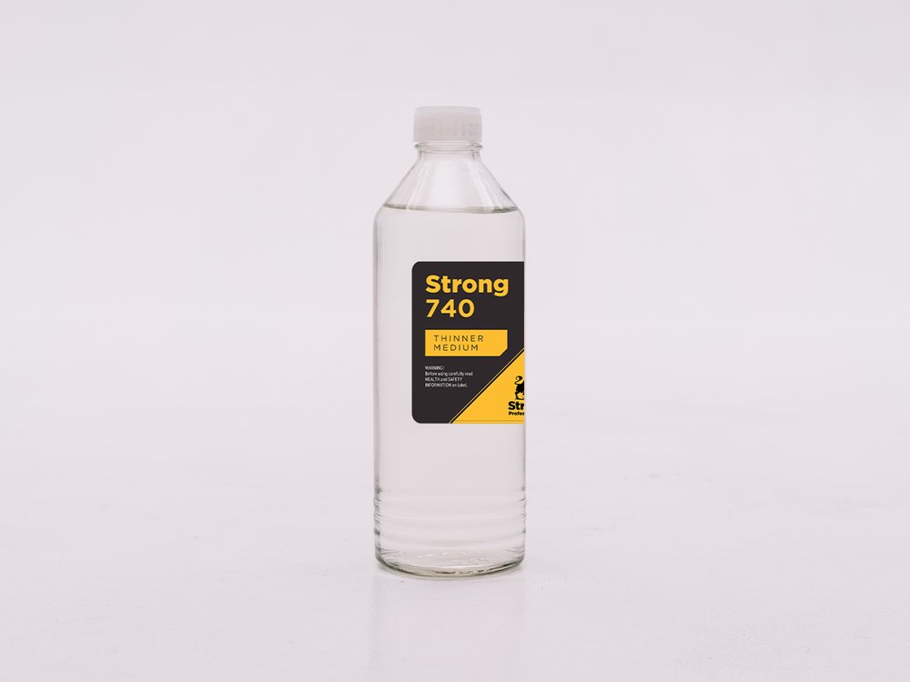 Разбавитель для 2К акриловых материалов Нефтехимик STRONG 740 (Универсальный) 0,5 л РАМСУ500