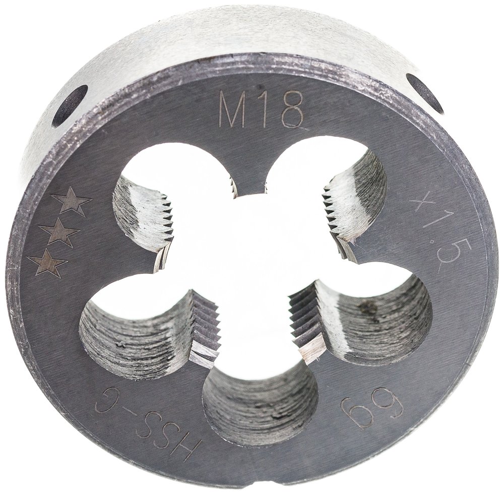 Плашка PROJAHN M18x1,5, HSS-G, DIN EN 22568, 6g, 45x14 мм 9851815
