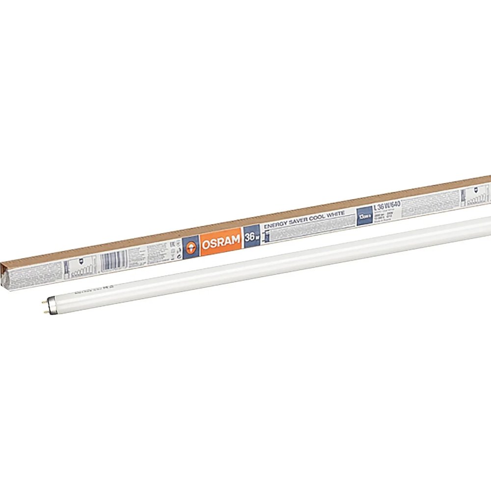 Лампа люминесцентная Osram люминесц. L 36W/640 G13 4000К хол.бел. 25шт/уп