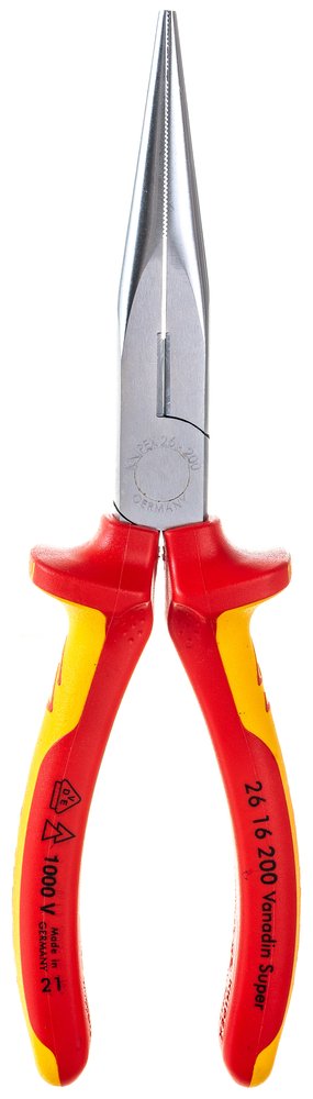 Длинногубцы с резцом KNIPEX KN-2616200