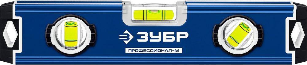 Компактный усиленный магнитный уровень ЗУБР Профессионал-М 230 мм 34581-023