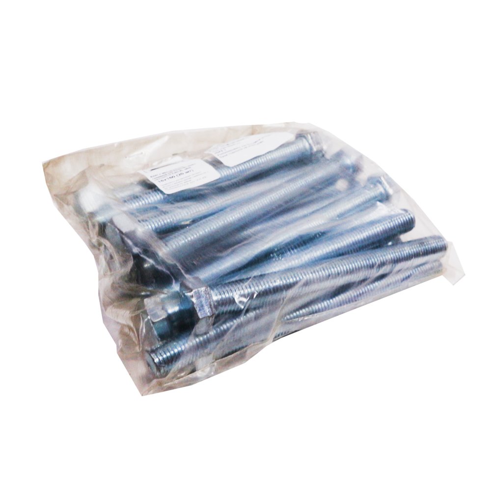 Болт крепежная техника с шестигранной головкой, полная резьба, DIN 933, 16х160 мм, 20 шт. 493577 БК
