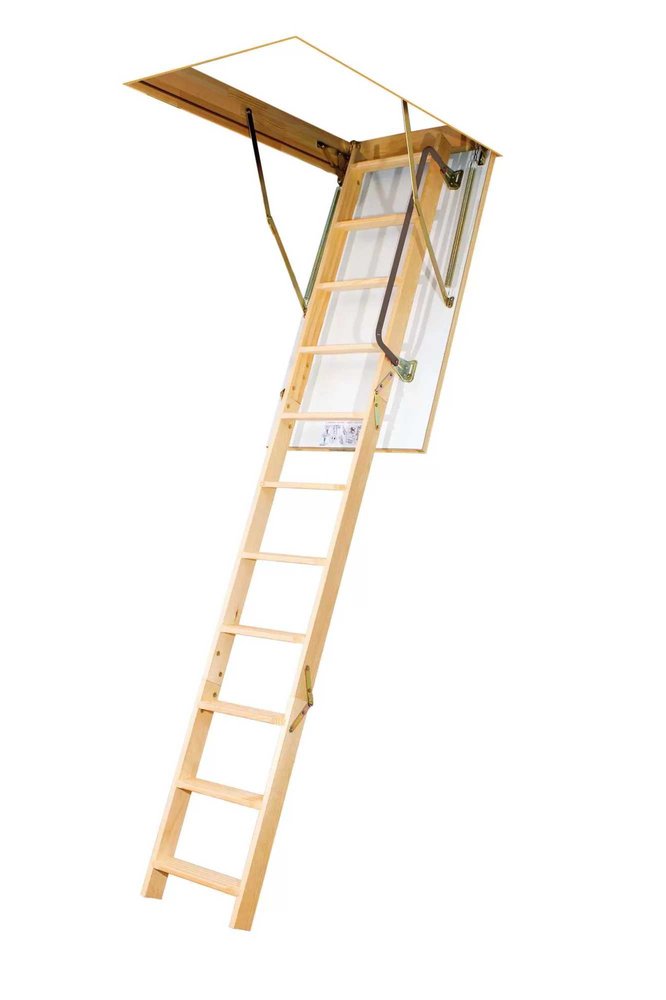 Лестница чердачная деревянная OPTISTEP OLK FE 60x120/280СМ 862801-FE