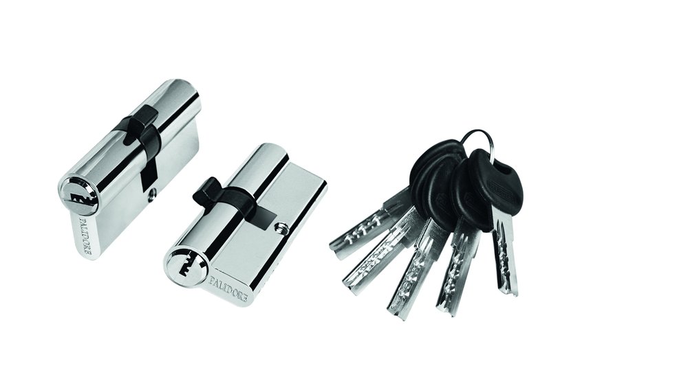Цилиндр PALIDORE 60PC 30/30 ключ/ключ, хром блестящий 98760916