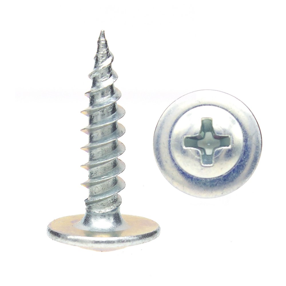 Саморез с прессшайбой BOWT острый, 4,2x19, 100 шт. P02313