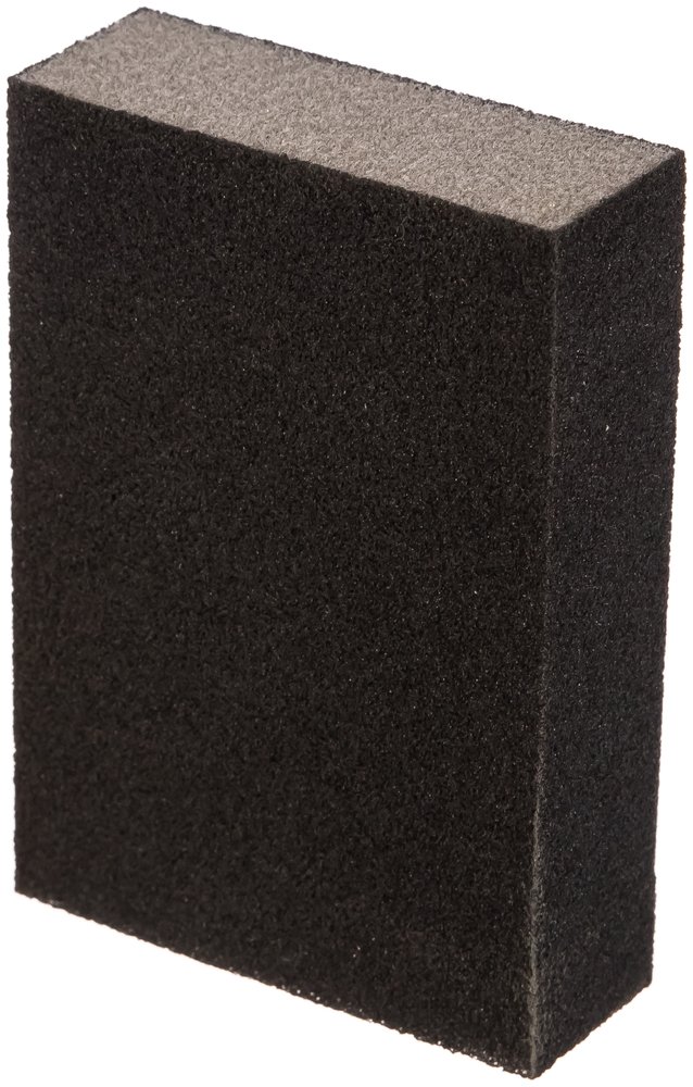 Губка шлифовальная 4-сторонняя (Р220, 100х70х25 мм) Biber 70677 тов-149934