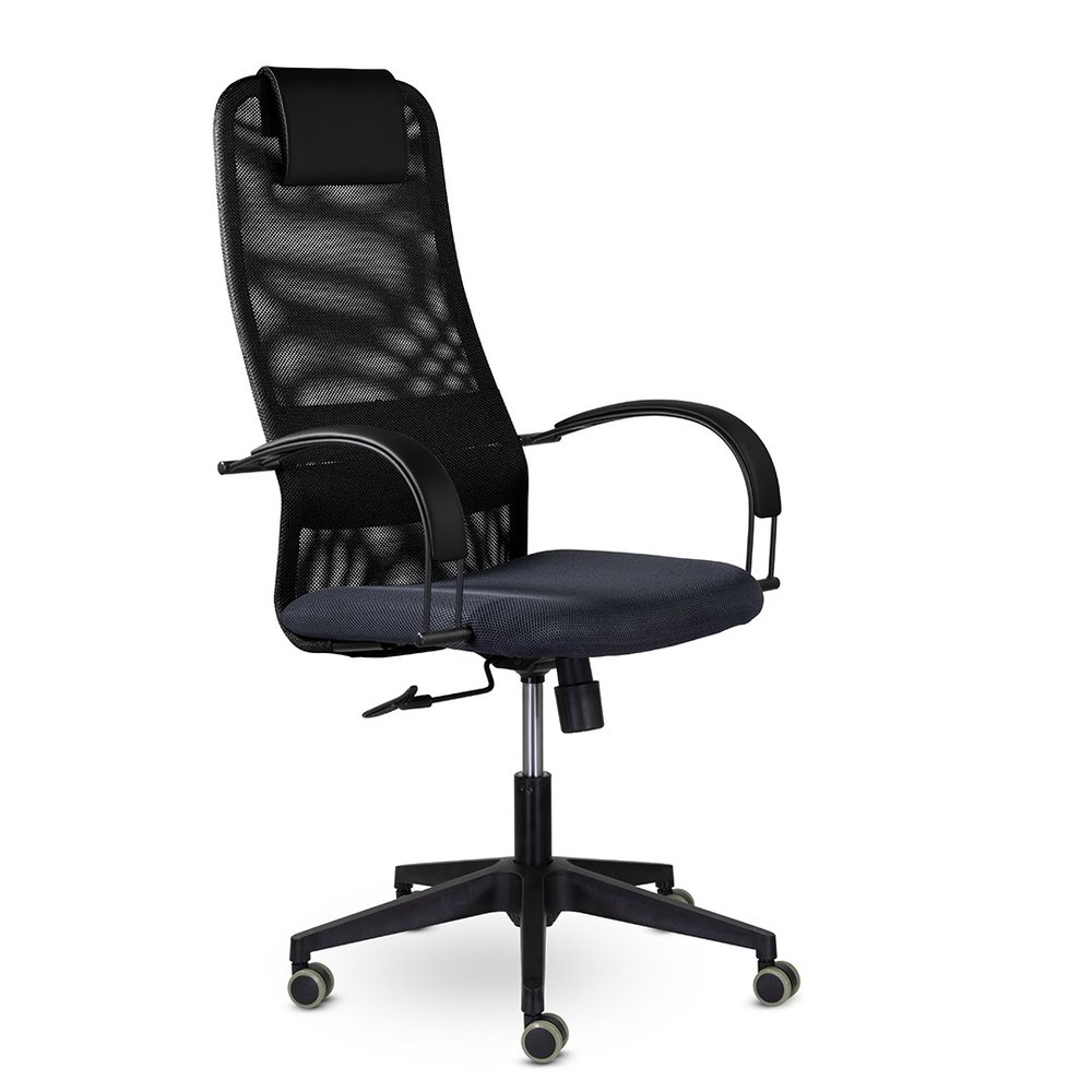 Кресло UTFC СН-601 Соло пластик SoloBL Ср S-0401/TW-01/Е11-к черное СН601СолоPL07