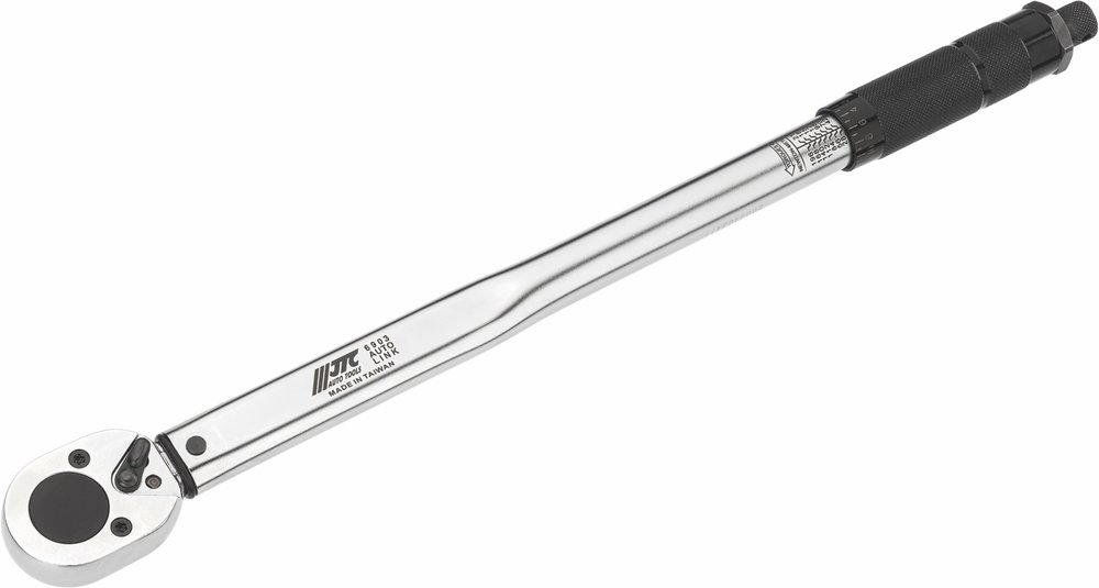 Ключ динамометрический JTC 1/2', усилие затяжки 28-210 Нм, длина 470 мм, 6903 210005