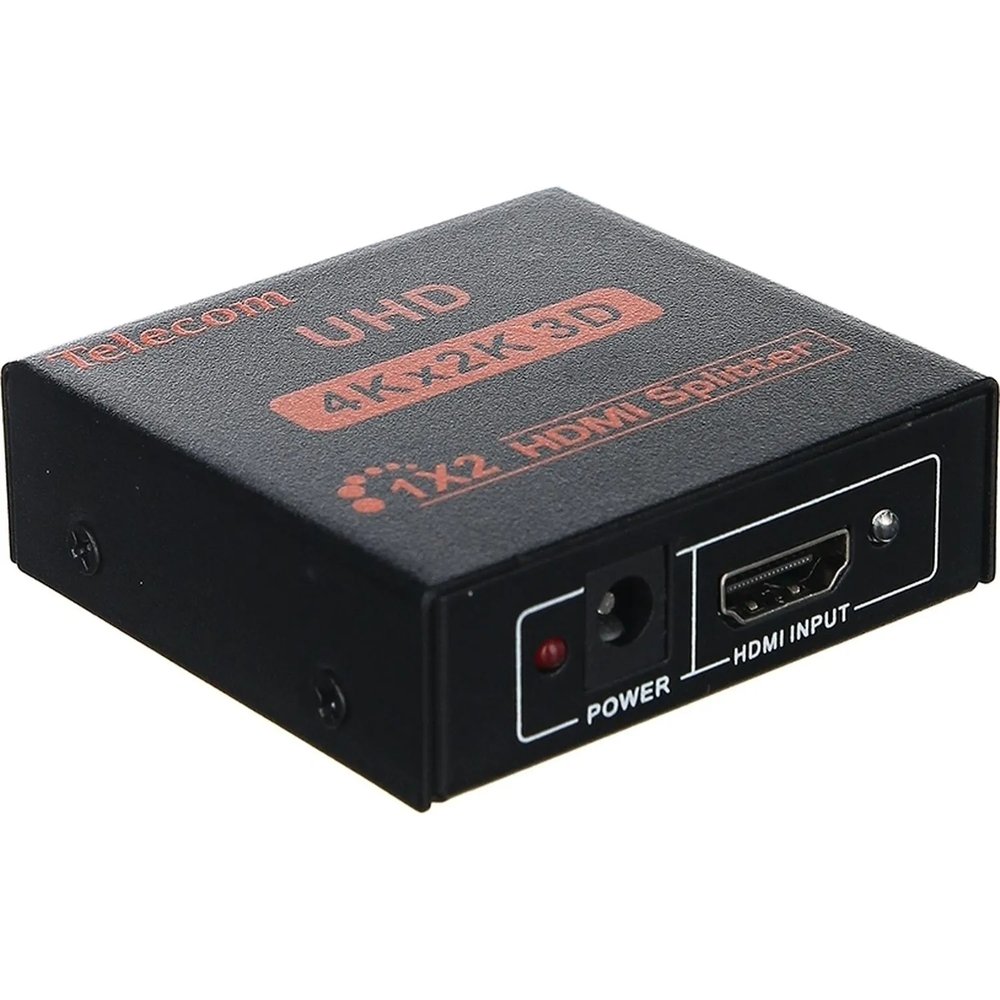 Разветвитель HDMI 1=>,2 4k@30 HZ Telecom <,TTS7000