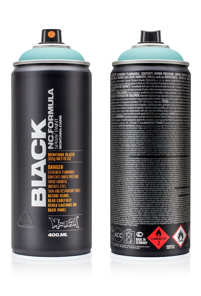 Краска MONTANA BLACK тиффани, 0.4 л 6110 BLK