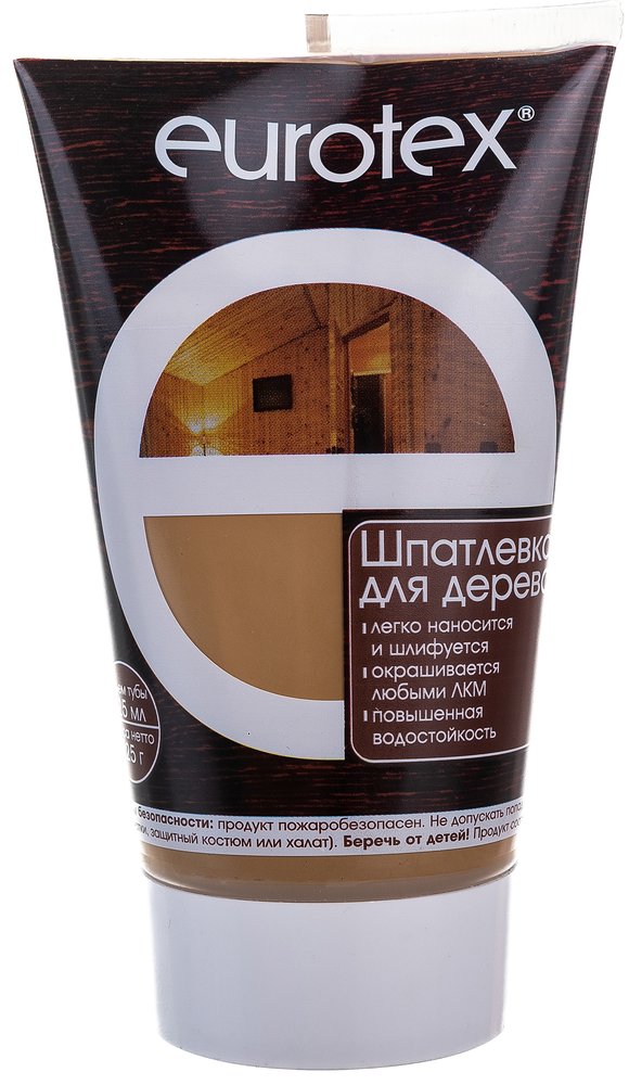 ШПАТЛЕВКА ПО ДЕРЕВУ Eurotex ДУБ 0,225 КГ 17748