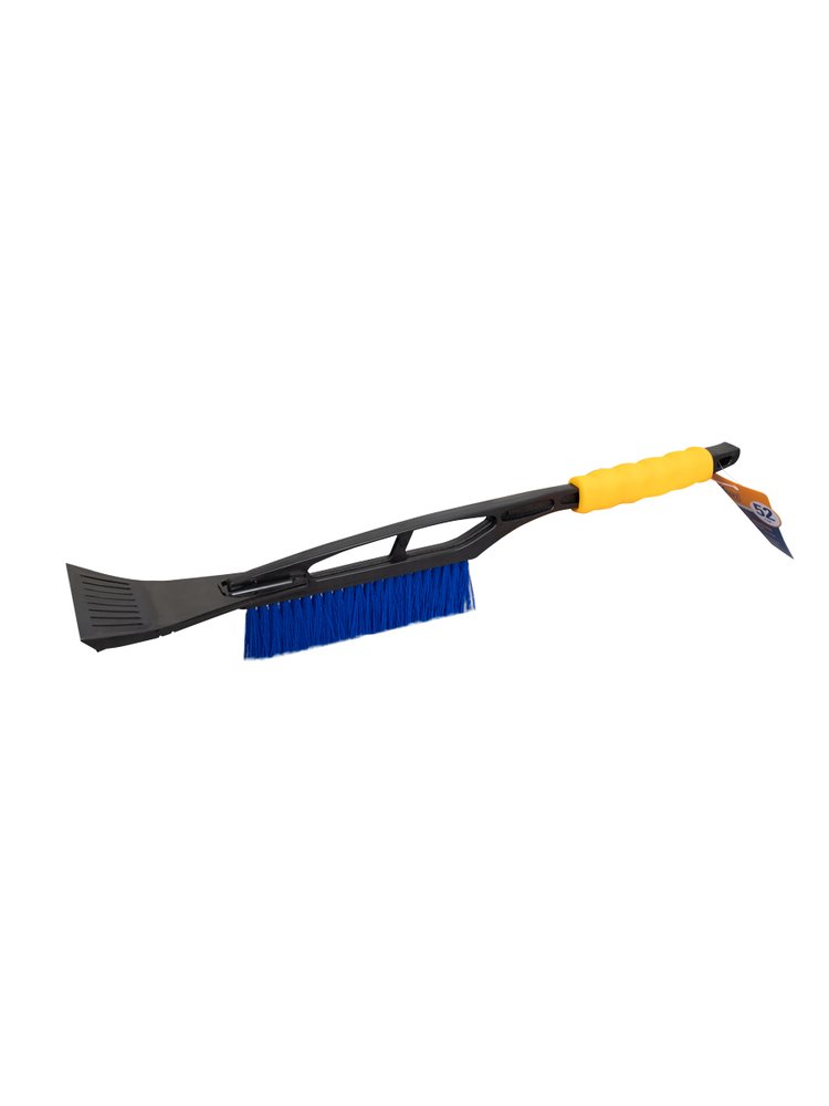 Зимняя щетка со скребком 52 см синяя щетина KRAFT KT 830057