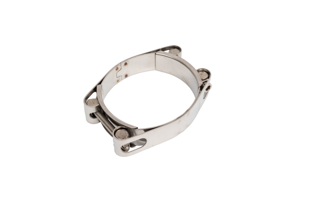 Двухболтовый силовой хомут TITAN LOCK 70-80 мм, нерж. сталь TL70-80DRCSS