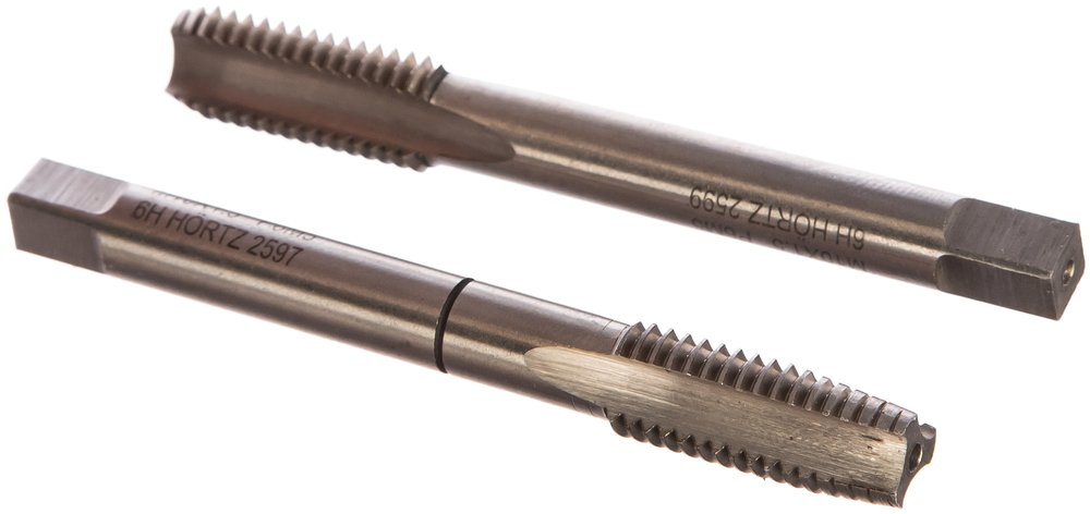 Метчик М10x1,5 м/р комплект 2 шт. Р6М5 HORTZ 203875