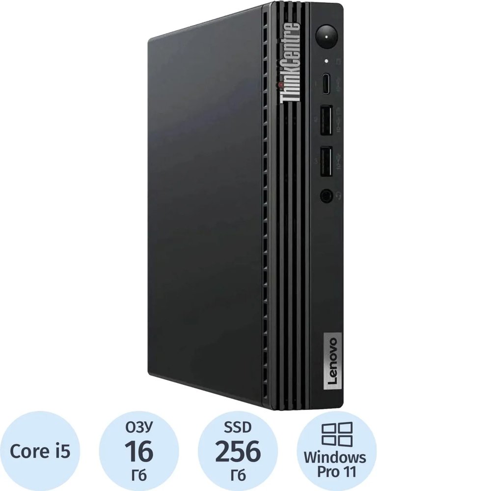 Неттоп Lenovo ThinkCentre M80q Gen 4 Core i5 13500T (12EAS01800)
