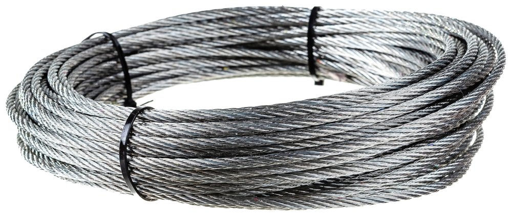 Стальной трос для растяжки DIN 3055 5 мм упак. 30м- накл. Tech-Krep 127851