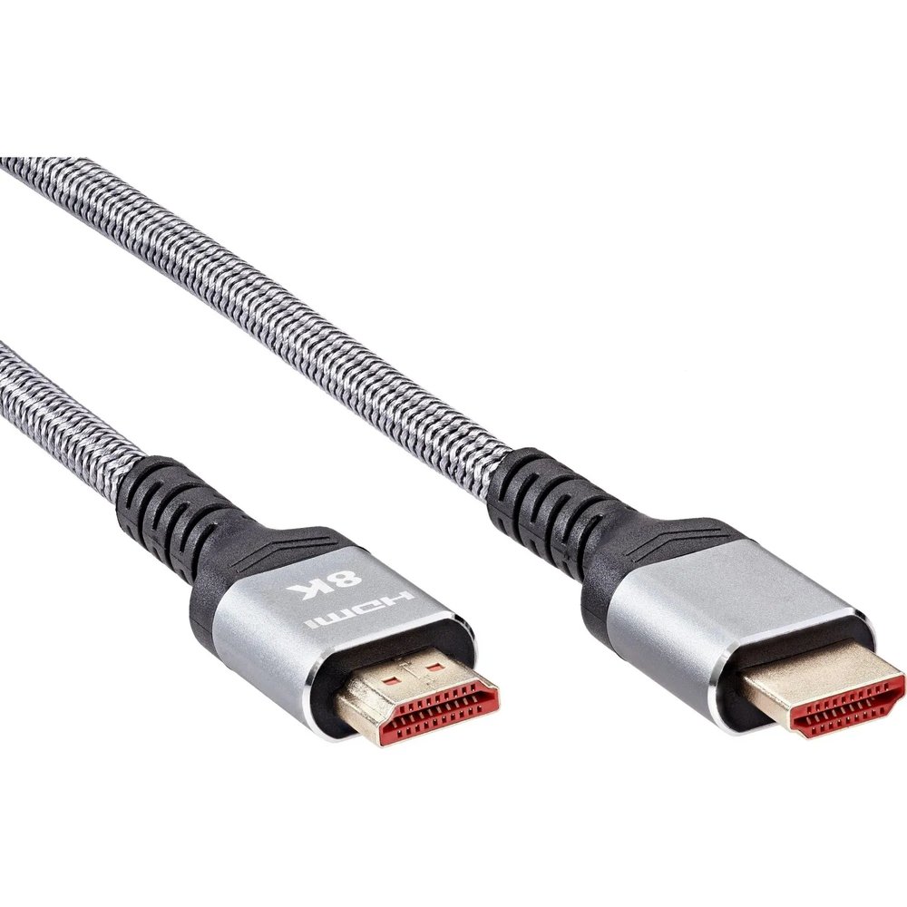 Кабель HDMI 19M/M,ver. 2.1 8KX60Hz (Econom) оплетка 5m iOpen <,ACG859A-5.0