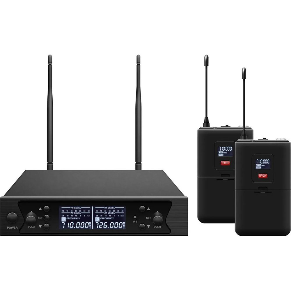 Радиосистема Axelvox DWS7000HT (LT Bundle), 2-х кан (2 петл + 2 гол мкф)