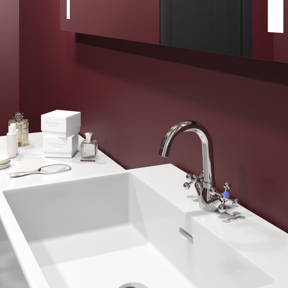 Смеситель для умывальника Mixline 1/2 керамика, без подводки ML07-04 NEW 529849