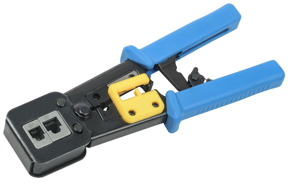 Инструмент IEK ITK обжим. RJ-45/12 с храповиком FPS TM1-B11H-FPS