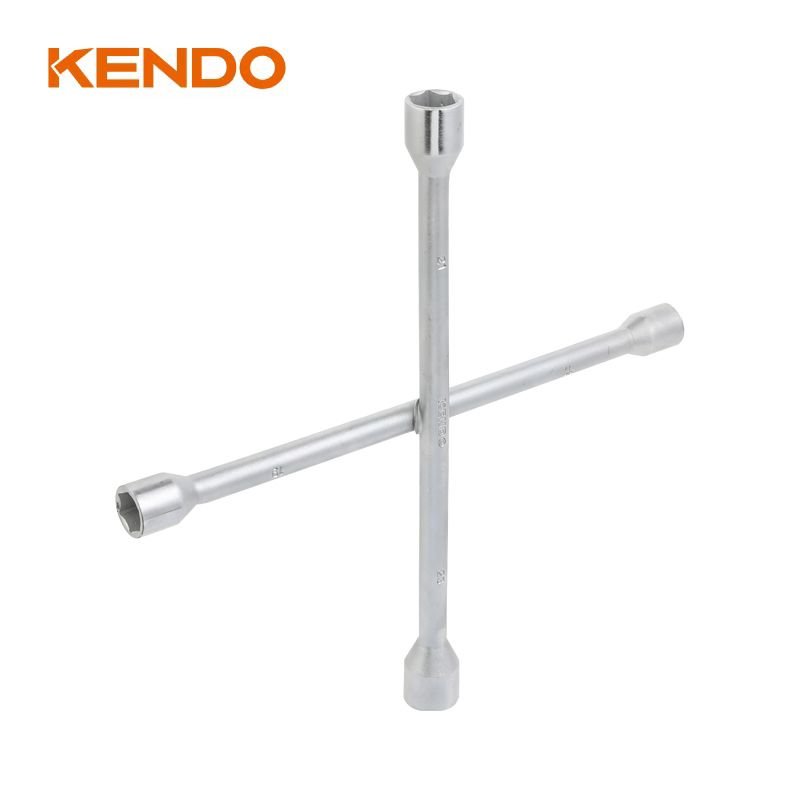 Баллонный ключ-крест KENDO 17x19x21x23 мм 18001