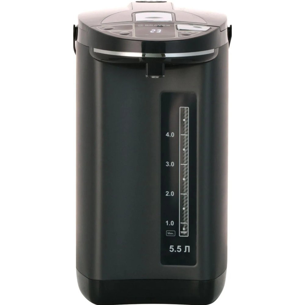 Термопот BRAYER BR1091, 1450 Вт, 5,5 л, 2 спос.подач.воды, LCD-дисп