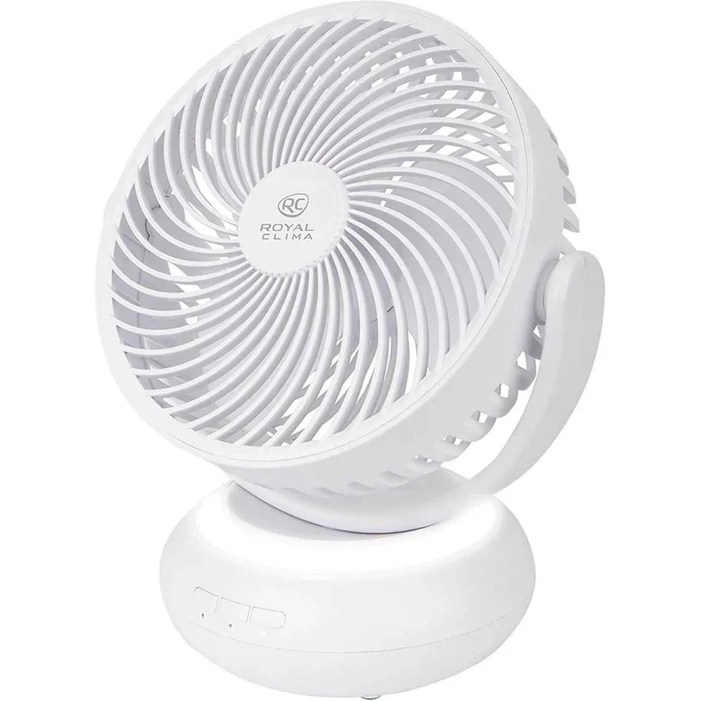 Вентилятор ROYAL CLIMA RSF-0701E-WT, 17см, белый