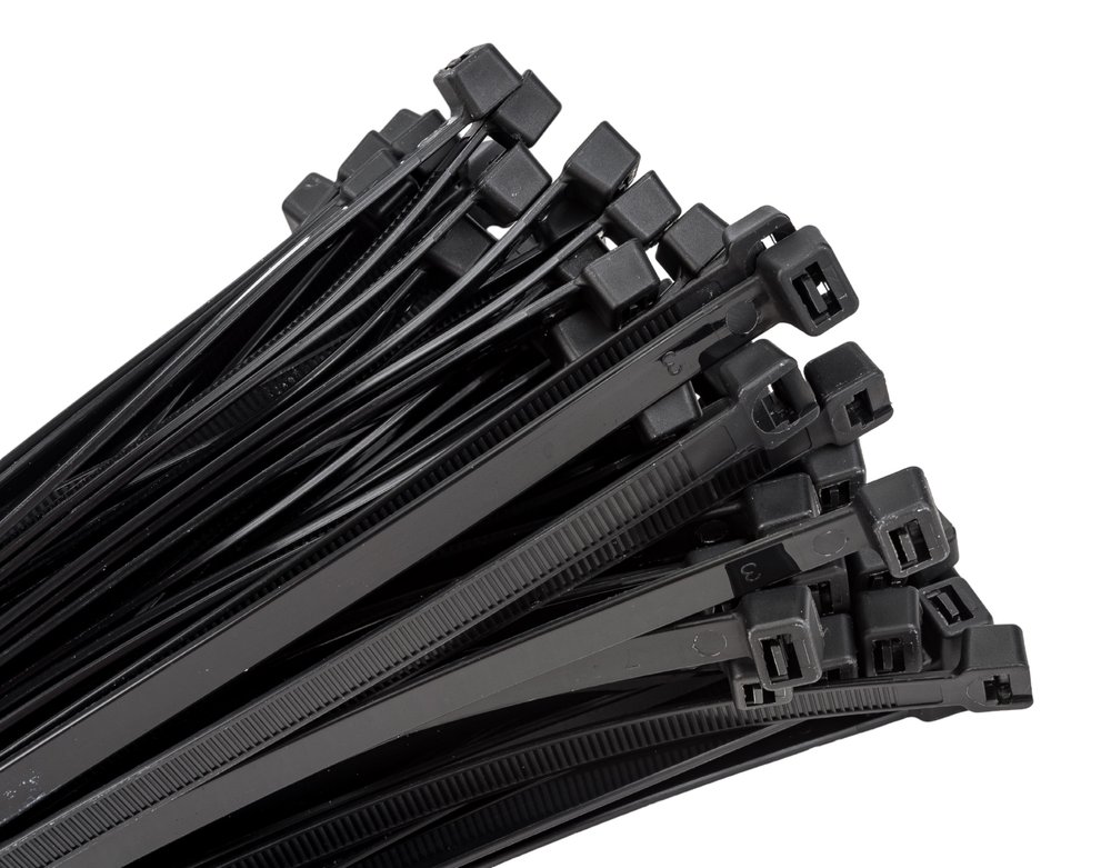 Нейлоновые стяжки FORTISFLEX НСС EasyFix 9x760 черный, 100 шт. 84822