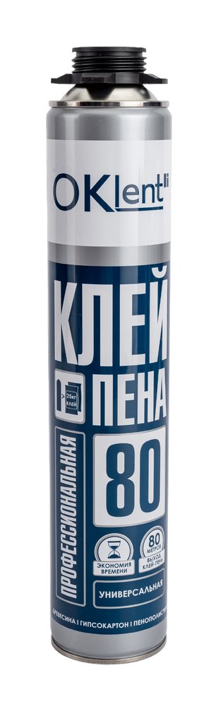 Клей-пена OKlent профессиональная, универсальная, 950 гр 00000343725