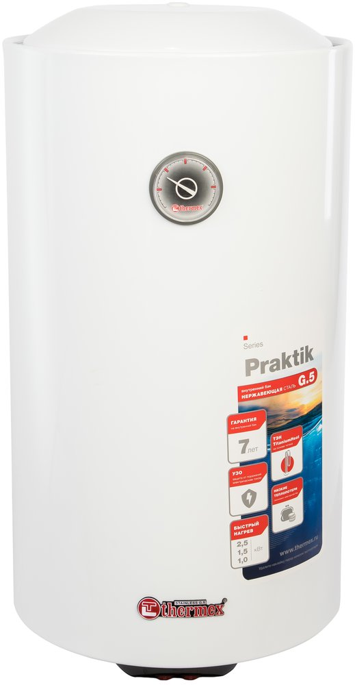 Накопительный водонагреватель Термекс Praktik 50 V Slim ЭдЭ001639