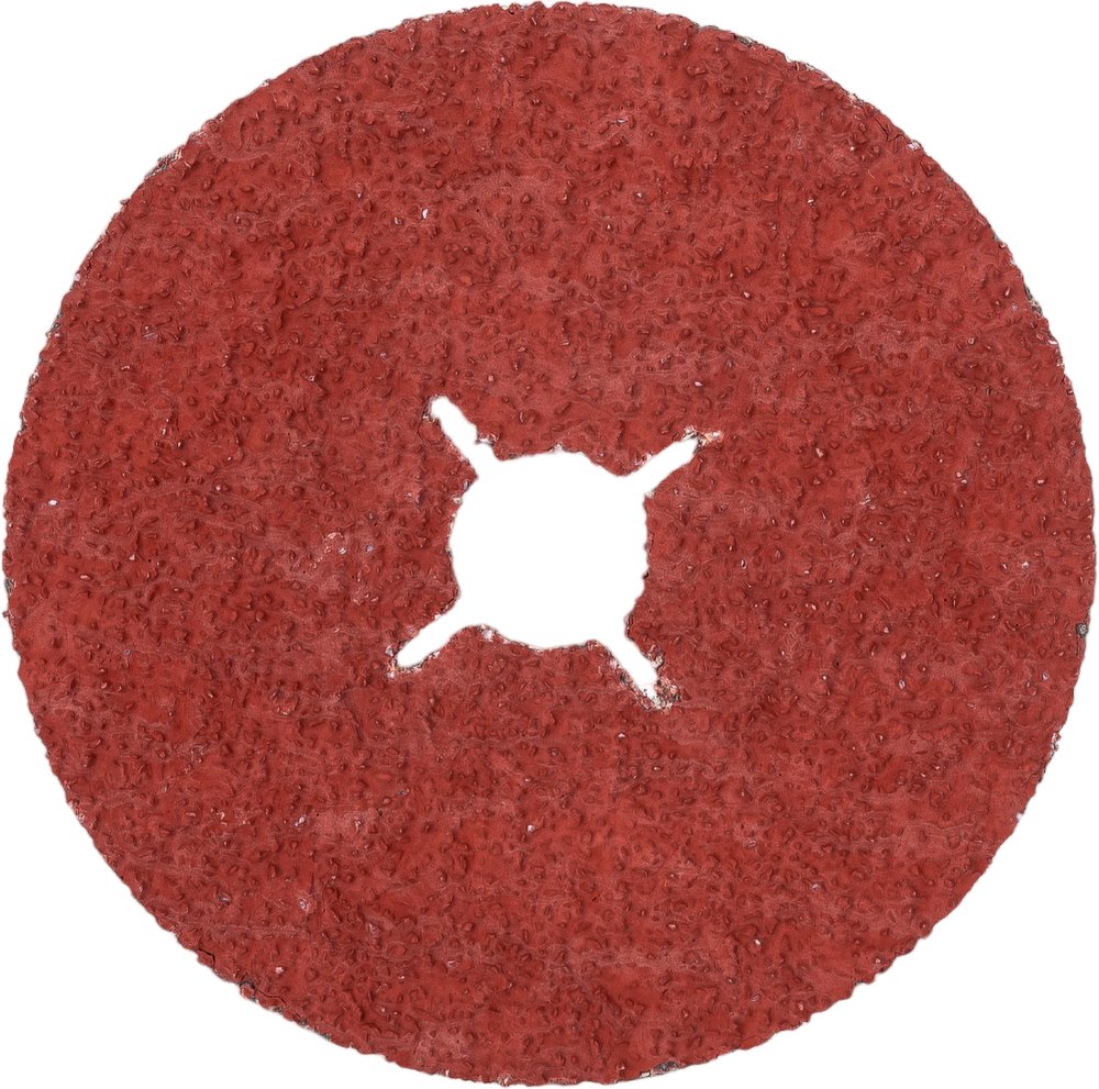 Керамический фибровый диск со шлицами XF885 (1 шт, 125х22 мм, P20) VSM 004964