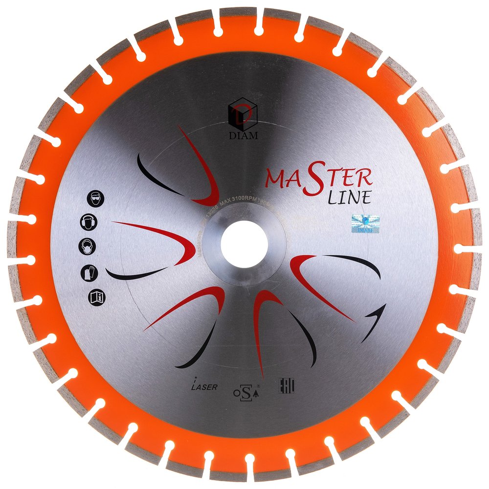 Круг алмазный сегментный 1A1RSS Универсал Master Line (500х90/50 мм) DIAM 000493