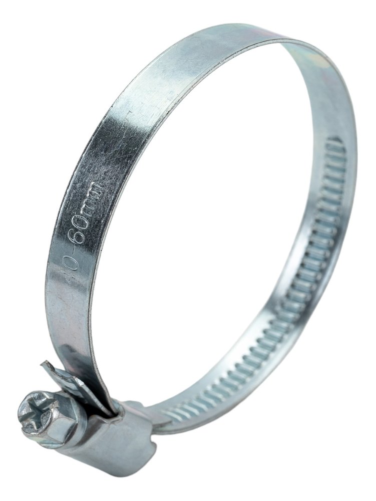 Червячный хомут оцинк Gigant 40-60 мм/9 W1, 25 шт G/1/34