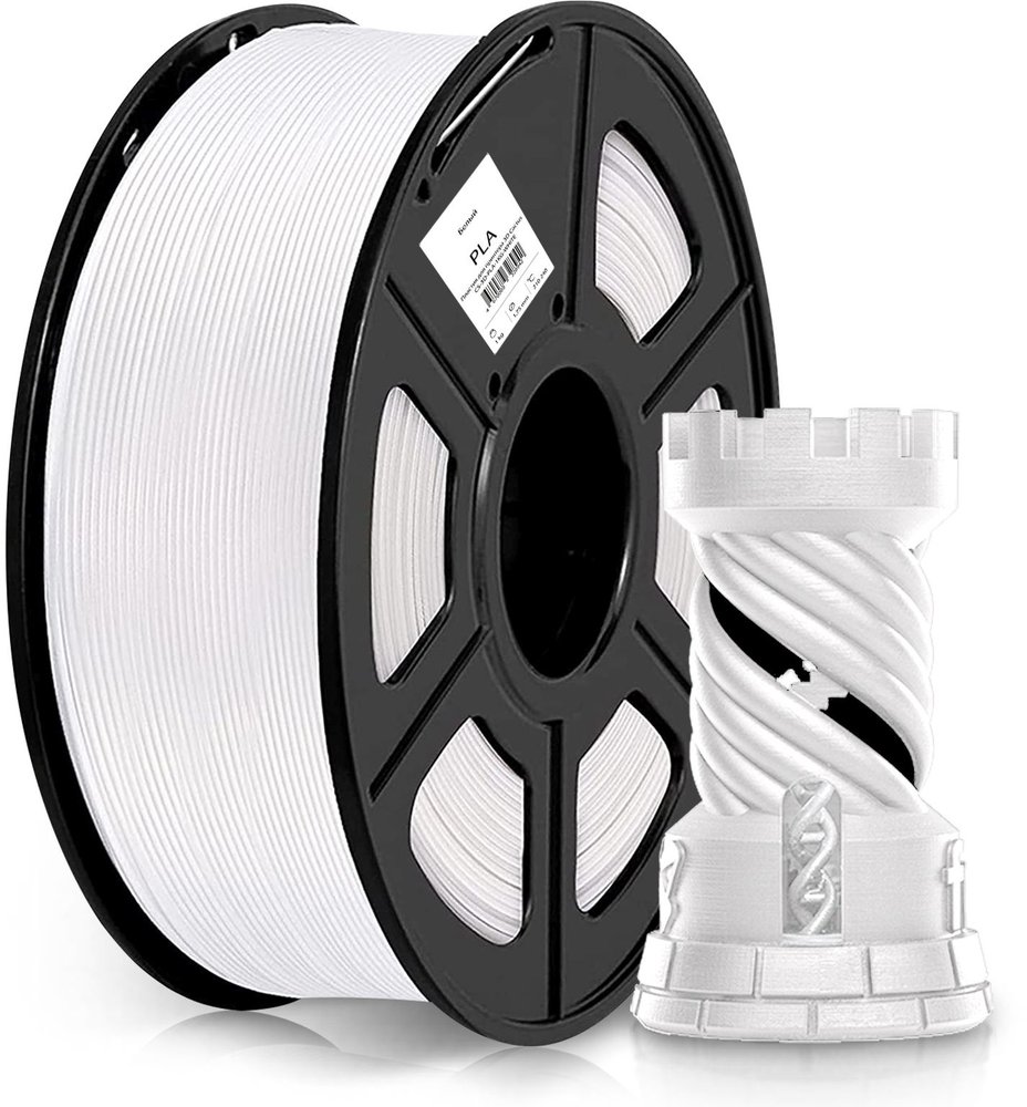 Пластик для принтера CACTUS 3D CS-3D-PLA-1KG-WHITE PLA, диаметр 1.75 мм, 1 кг, 1 цв. 1974211