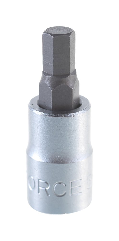 Головка бита 1/4', 6 гранная, 5 мм, L=32 мм FORCE 3243205
