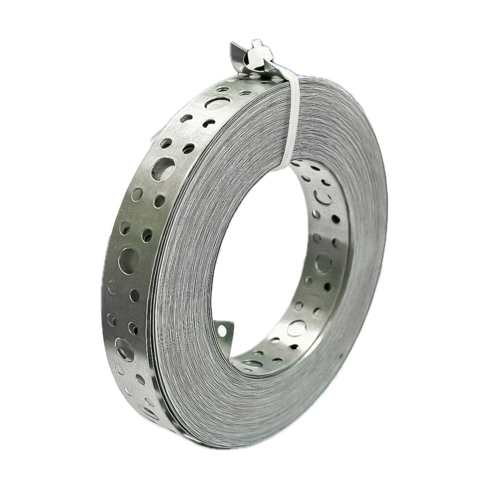 Перфорированная монтажная лента BILTI 20x1,0 мм, по 25 м.п., 1 шт. Б-ПМЛ-201.0/25-Х242