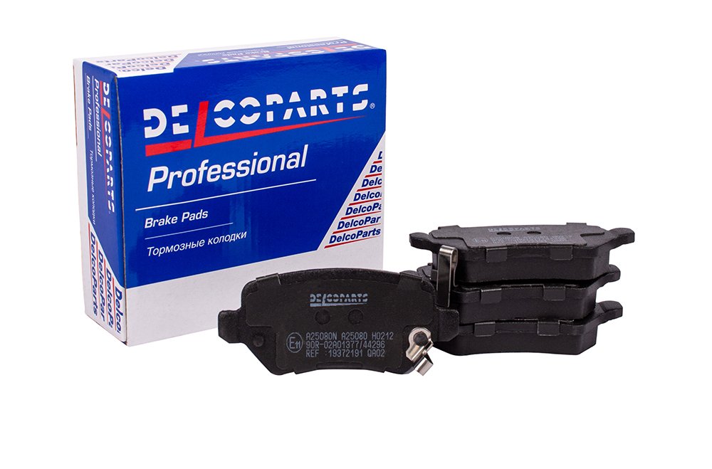 Колодки тормозные задние дисковые Delcoparts 19372191