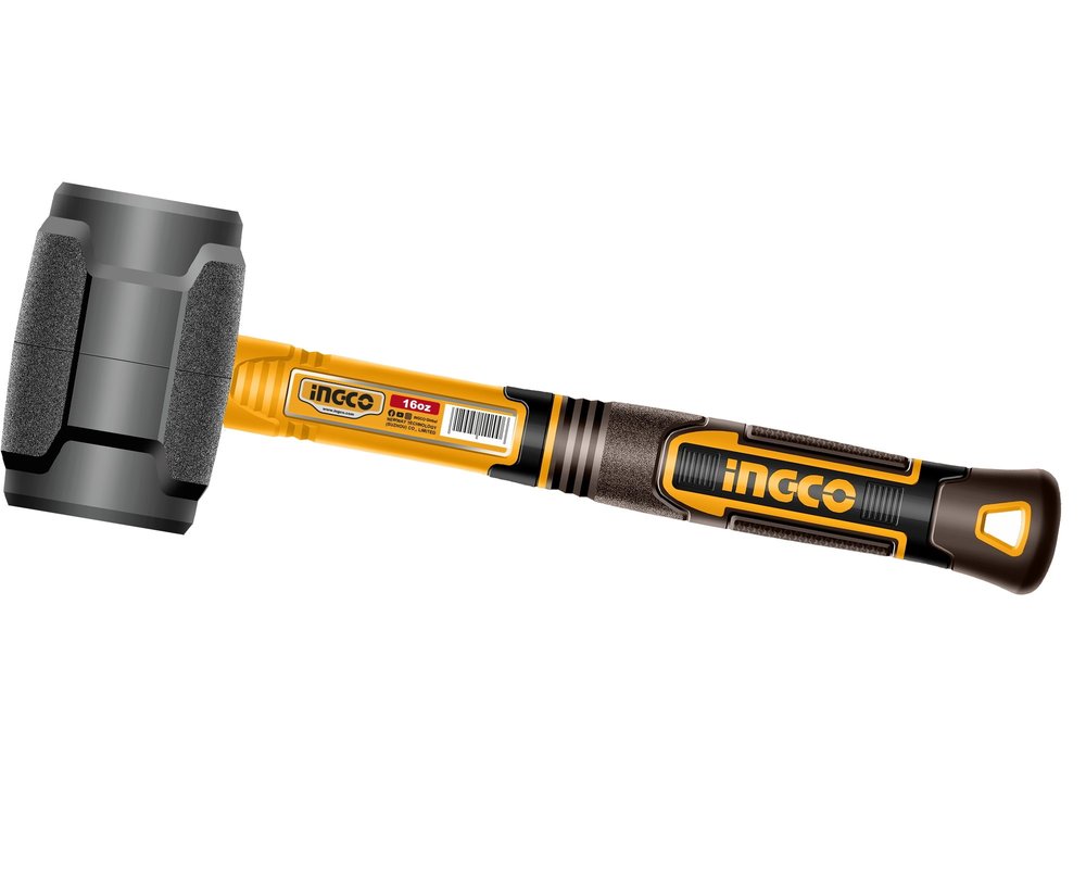 Киянка резиновая INGCO SUPER 450 гр HRUH8816