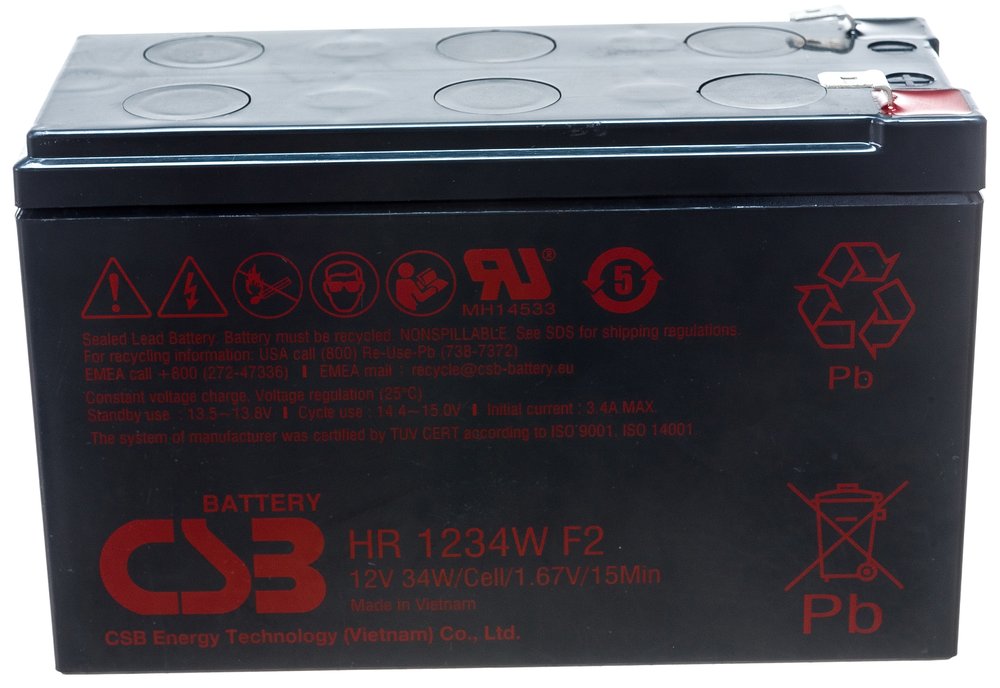 Аккумулятор для ИБП CSB HR1234W F2 УТ-00000117