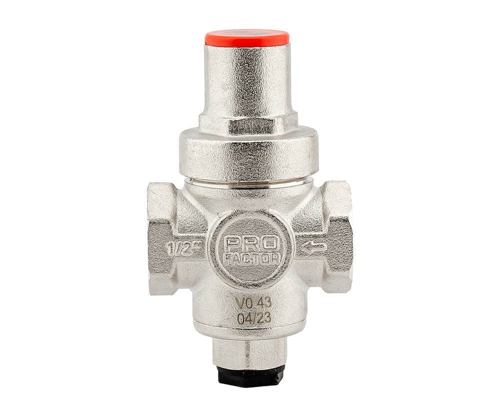 Редуктор давления PROFACTOR поршневой, c коннектором манометра 1/2' PF PRV 251.15