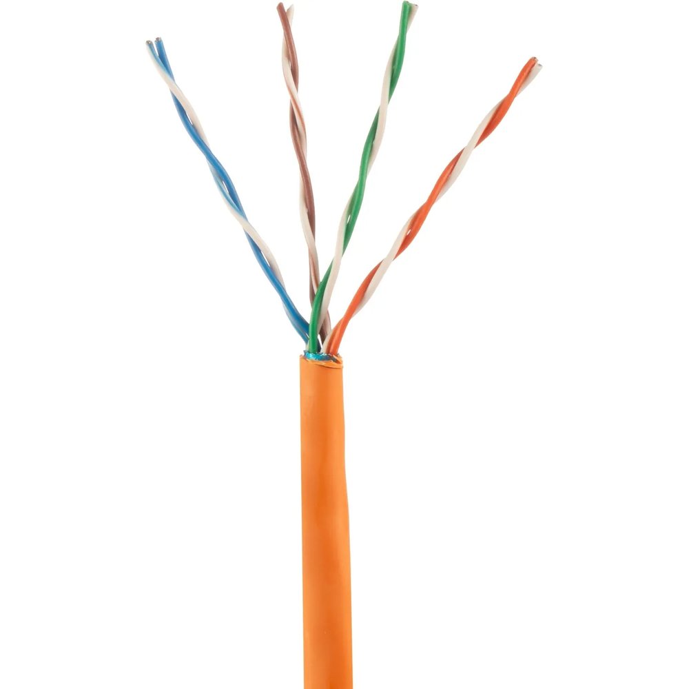 Кабель BigTech BT-CECR-016 CCA FTP 4 пары, кат.5e AWG24 LSZH 305м оранж