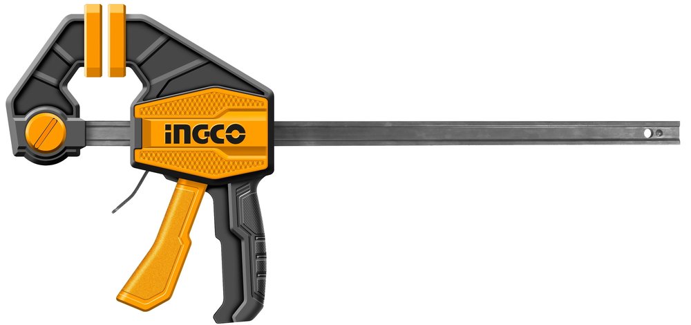Быстрозажимная струбцина INGCO 80x450 мм HQBC18801