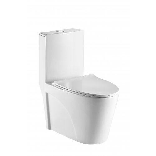 Унитаз-моноблок WeltWasser WW WELZBACH белый глянец 001 GL-WT 10000003805