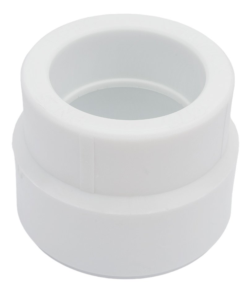 Переходная муфта VALFEX PP-R белая Дн110х75 вн/нр пайка 10011075 127-0296