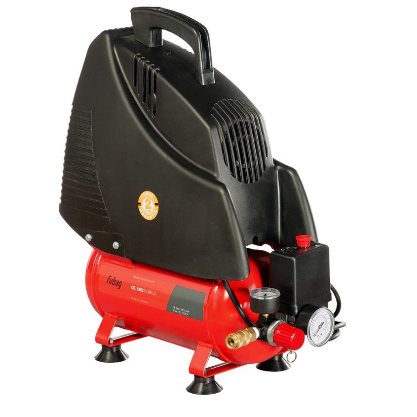 Компрессор OL 195/6 CM1.5 (180л/мин_6л_8бар_1.1кВт) FUBAG 646033