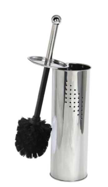 Ершик для туалета KROFFOS Stylo black из нержавеющей стали 890194